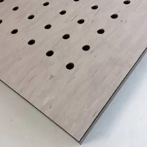 Pannelli forati per ricircolo.